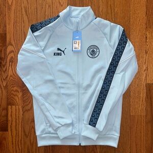 Manchester City FC 2025/26 King dryCell Anthem Puma Jacket Men Small NEW
